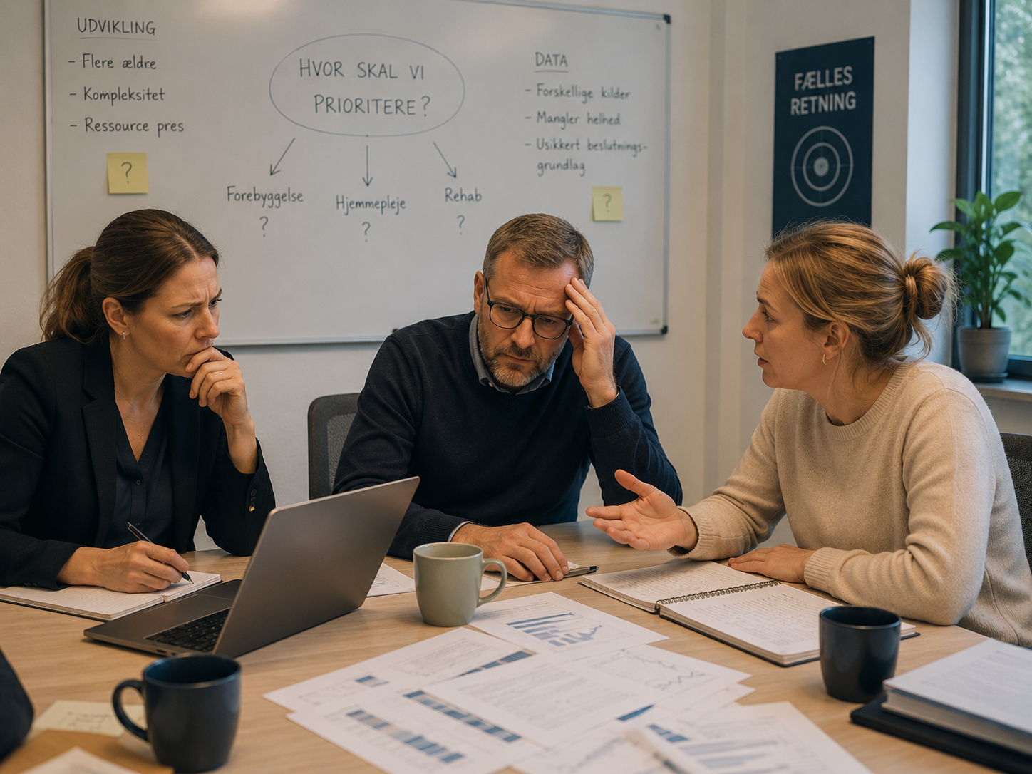 Ledelsesmøde om ressourceprioritering