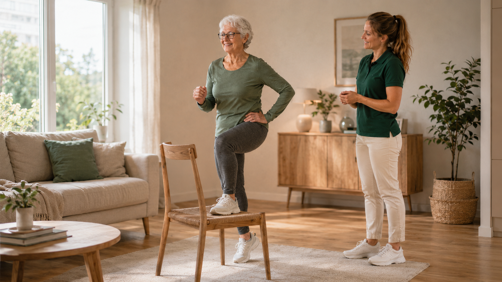 Ældre borger i rehabiliteringsforløb
