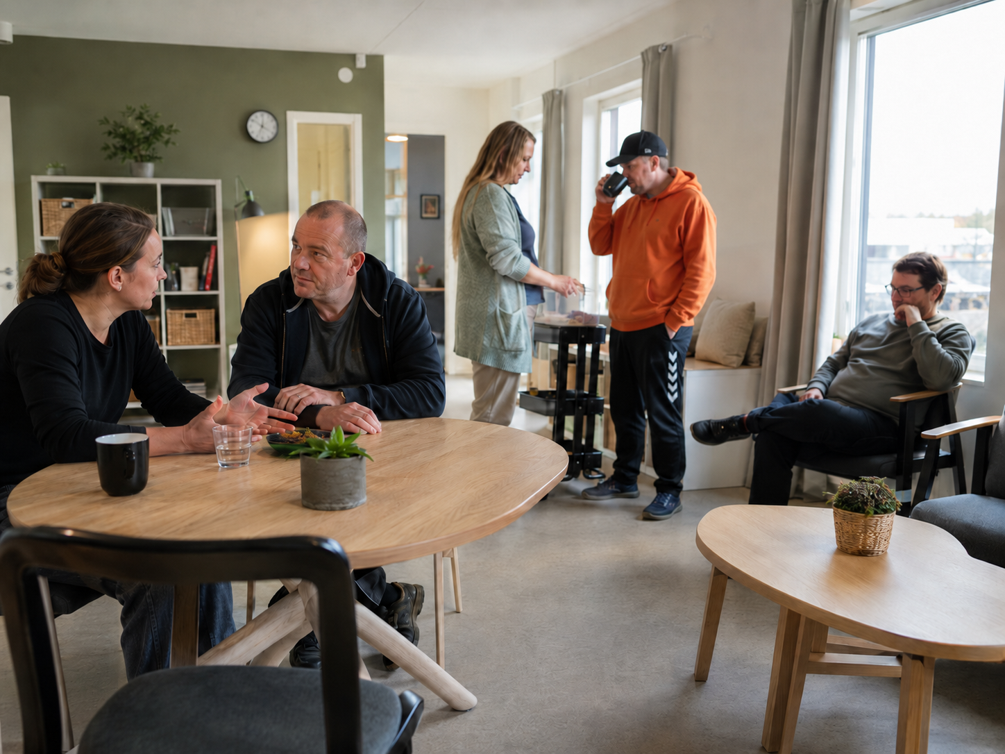 Borgere i social indsats med forskellig støtte